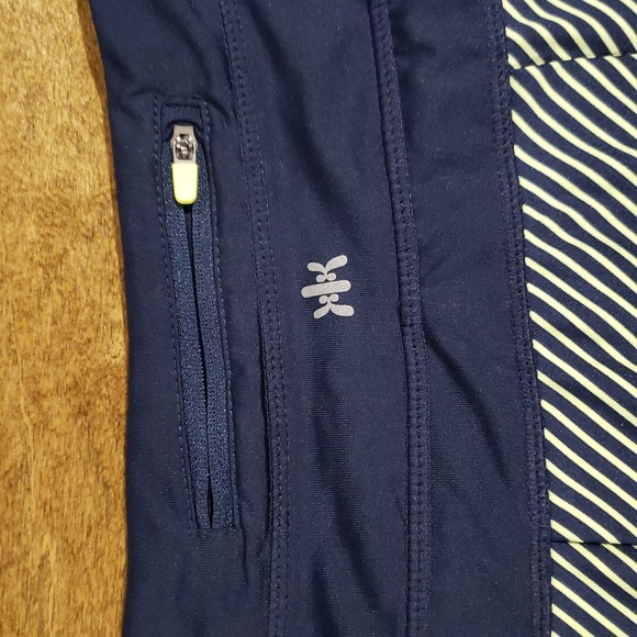 Kyodan Green Grey Striped Skort Medium - Picture 7 of 7